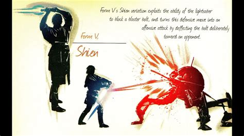 star wars form 5|form 5 lightsaber combat.